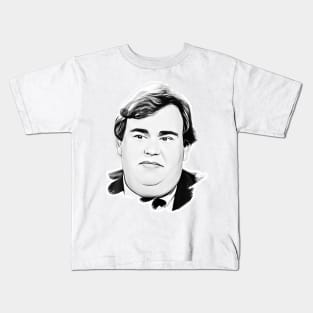 john candy black and white Kids T-Shirt